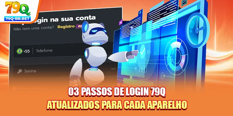 03 passos de login 79Q atualizados para cada aparelho